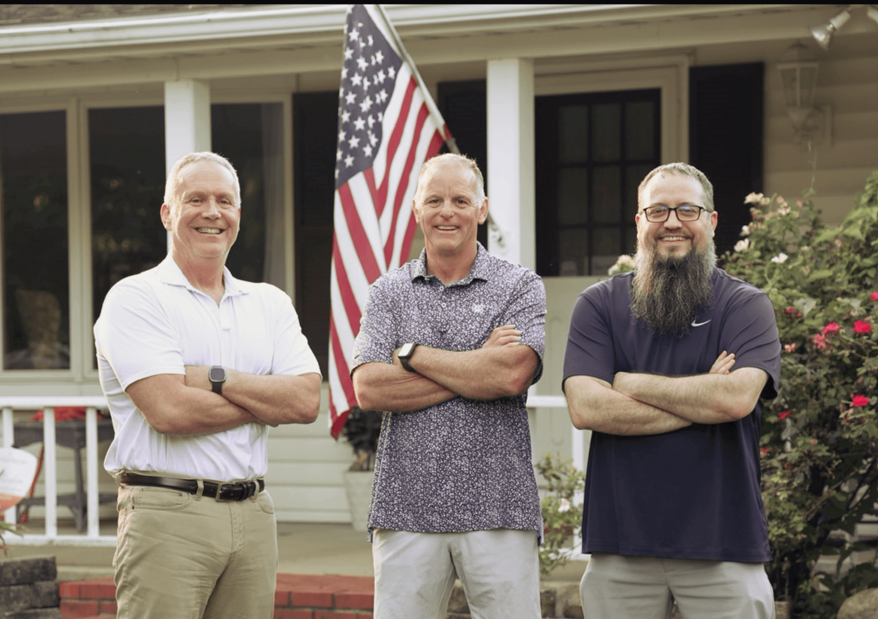 Photo of Steve, Chris, and Jason